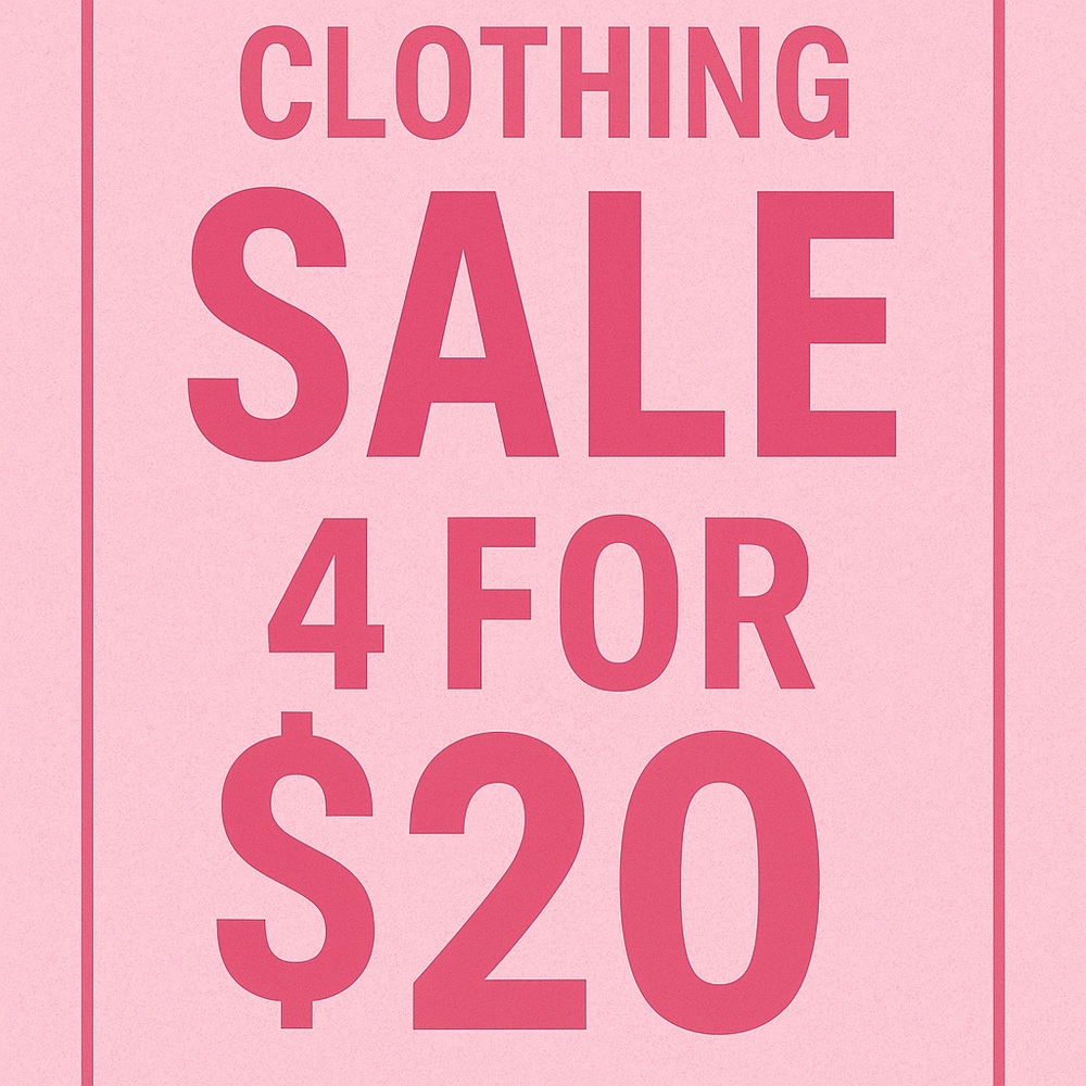 🌺🌺🌺 4 / $20 SALE!!! 🌺🌺🌺